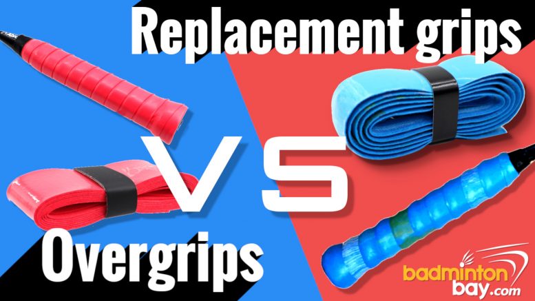 Thin & Thick Grips Badminton Overgrips Rip Grips iBadds 1 pc