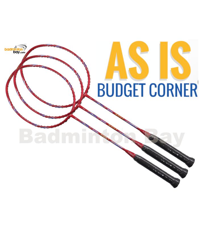 AS IS : Abroz Shark Mach II Badminton Racket (6U) (Discount up to 55%)