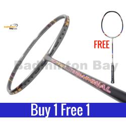 Buy 1 Free 1: Apacs Tweet 8000 International Grey Badminton Racket (3U)