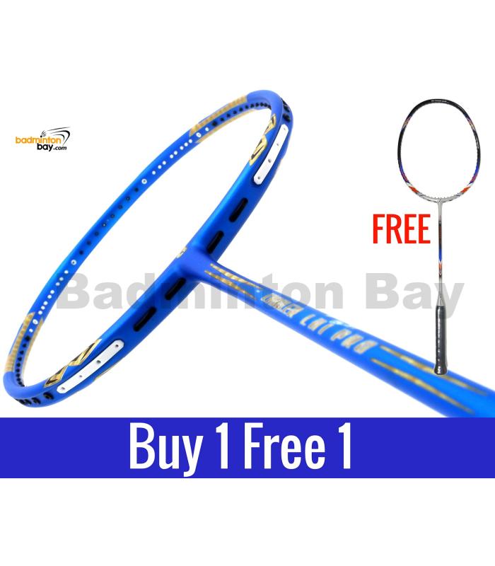 Buy 1 Free 1: Apacs Ziggler LHI PRO Blue (Lee Hyun-il) Badminton Racket Compact Frame (4U)