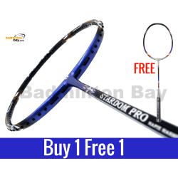 Buy 1 Free 1: Apacs Stardom Pro Badminton Racket (4U)