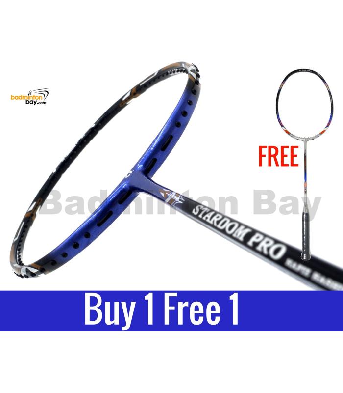 Buy 1 Free 1: Apacs Stardom Pro Badminton Racket (4U)