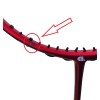 30% OFF Apacs EdgeSaber 10 (Red) Badminton Racket With Slight Scratch (refer Pictures)