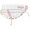 30% OFF Apacs Nano 900 Power White Badminton Racket Strung with Black Apacs Elite III String (With Slight Paint Defect) (refer Pictures)