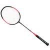 15% OFF Pre-strung Apacs Training W-120 Pink Black Matte Badminton Racket (120g) Strung with White Yonex Nanogy 98 String at 21/22lbs 