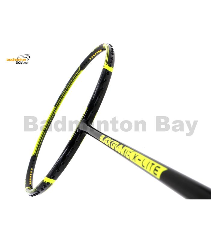 ~ Out of stock Fischer Black Granite Xlite Oversize Badminton Racket (5U-G6)