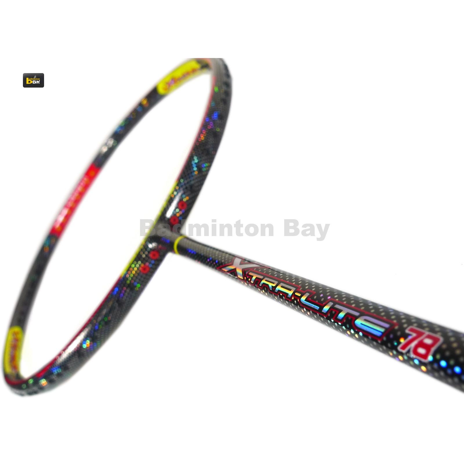 Flex Power The Aero 78 Neon Green Purple Badminton Racket 6U