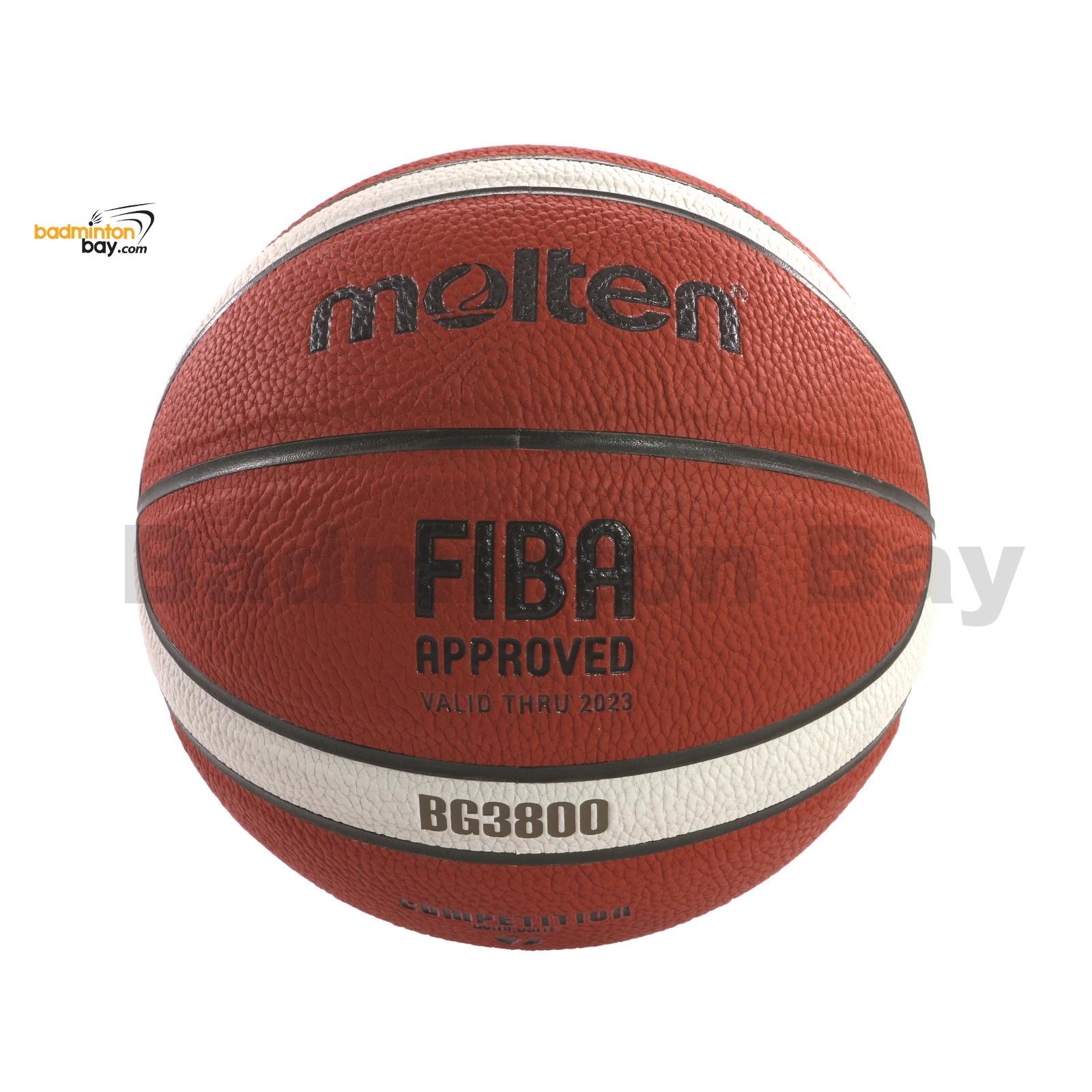 Molten B7G3800 (BG3800 Size 7) Basketball Composite Leather FIBA Approved  Indoor Outdoor
