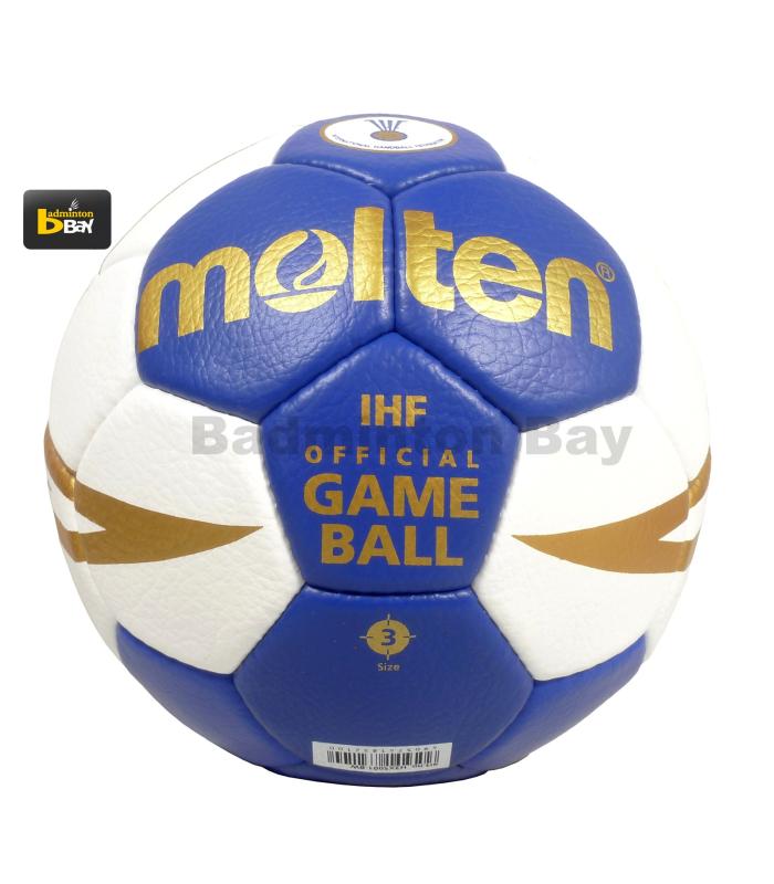 Molten H3X5001-BW H2X5001-BW Handball New White Blue Color IHF Approved Official Game Ball Hand Stitched