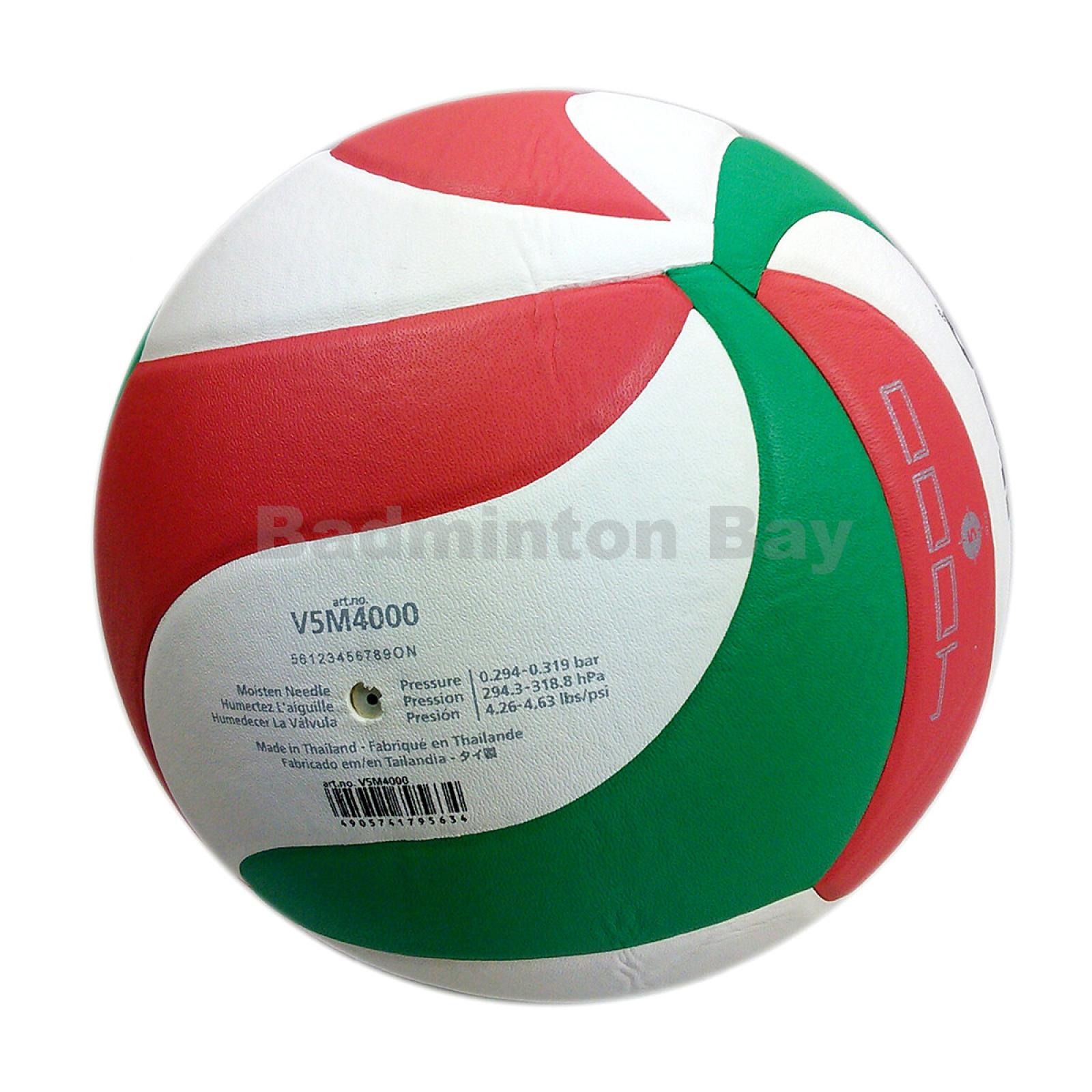 White/Green/Red 5 Molten Volley Ball 