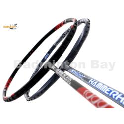 2 Pieces Deal: Abroz Demon Blade 1000 + Abroz Shark Hammerhead Badminton Racket 