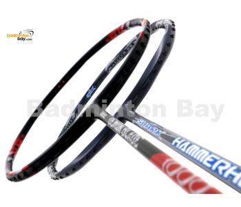 2 Pieces Deal: Abroz Demon Blade 1000 + Abroz Shark Hammerhead Badminton Racket 