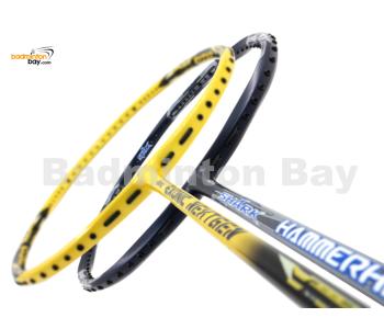 2 Pieces Deal: Abroz Exonic Nextgen + Abroz Shark Hammerhead Badminton Racket 