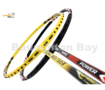2 Pieces Deal: Abroz Exonic Nextgen + Abroz Nano 9900 Power Badminton Racket 