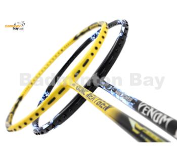 2 Pieces Deal: Abroz Exonic Nextgen + Abroz Nano Power Venom II Badminton Racket 