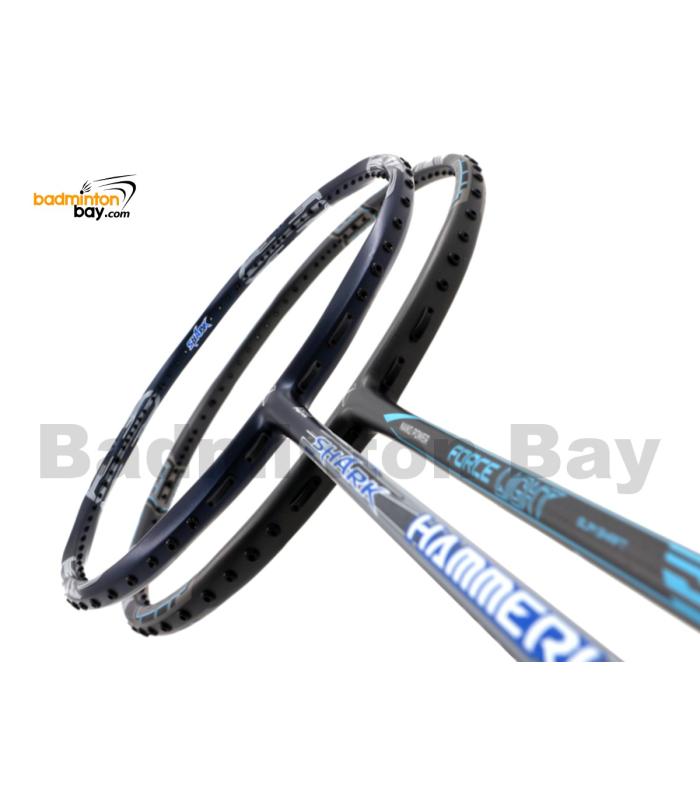 2 Pieces Deal: Abroz Shark Hammerhead + Abroz Nano Power Force Light Badminton Racket