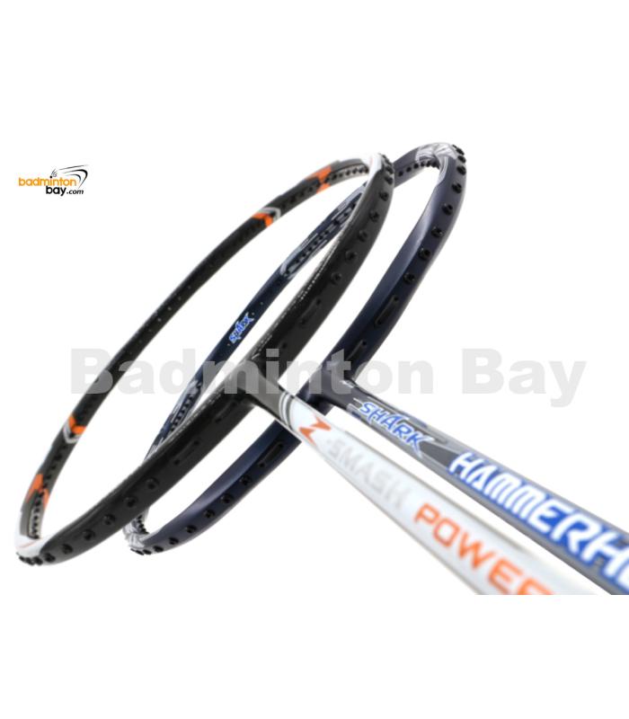 2 Pieces Deal: Abroz Z-Smash Power Badminton Racket + Abroz Shark Hammerhead