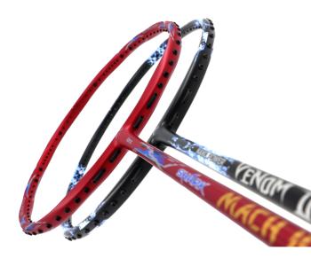 2 Pieces Deal: Abroz Shark Mach II + Abroz Nano Power Venom II Badminton Racket