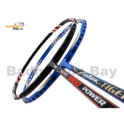 2 Pieces Deal: Abroz Nano 9900 Power + Abroz Shark Tiger Badminton Racket