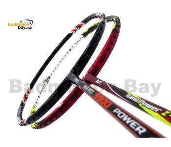 2 Pieces Deal: Abroz Nano 9900 Power + Abroz Nano Power Z-Light Badminton Racket