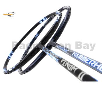 2 Pieces Deal: Abroz Nano Power Venom II + Abroz Shark Hammerhead Badminton Racket