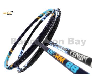 2 Pieces Deal: Abroz XStorm 88 + Abroz Nano Power Venom II Badminton Racket