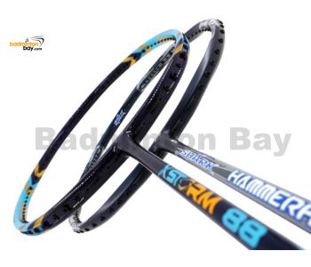 2 Pieces Deal: Abroz XStorm 88 + Abroz Shark Hammerhead Badminton Racket