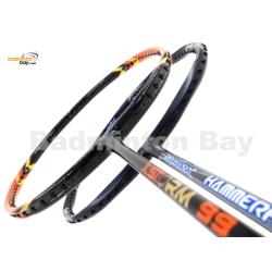 2 Pieces Deal: Abroz XStorm 99 + Abroz Shark Hammerhead Badminton Racket 