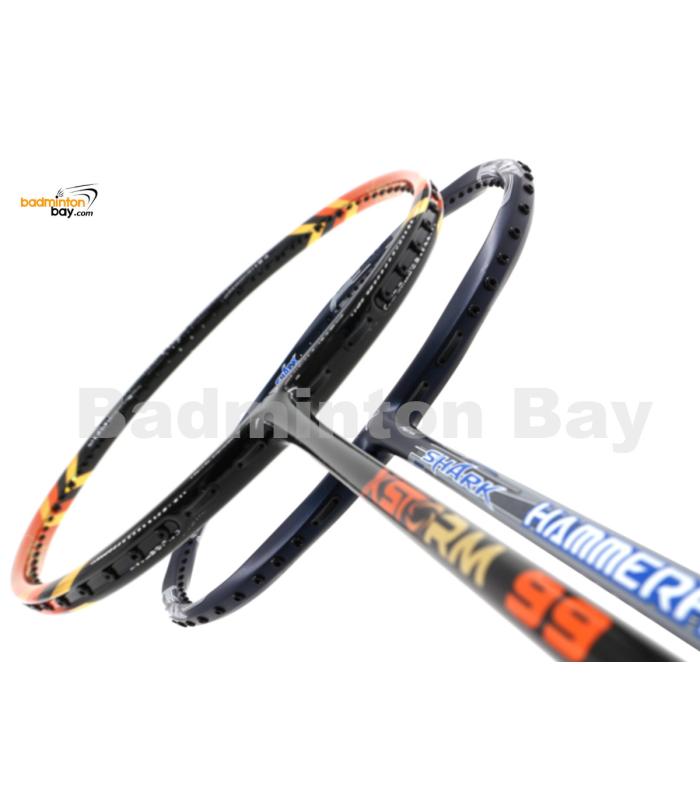 2 Pieces Deal: Abroz XStorm 99 + Abroz Shark Hammerhead Badminton Racket 