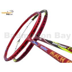 2 Pieces Deal: Abroz Shark Mach II + Abroz Nano Power Z-Light Badminton Racket