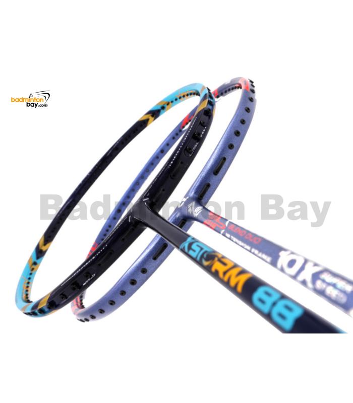 2 Pieces Deal: Apacs Blend Duo 10X (6U) + Abroz XStorm 88 (6U) Badminton Racket