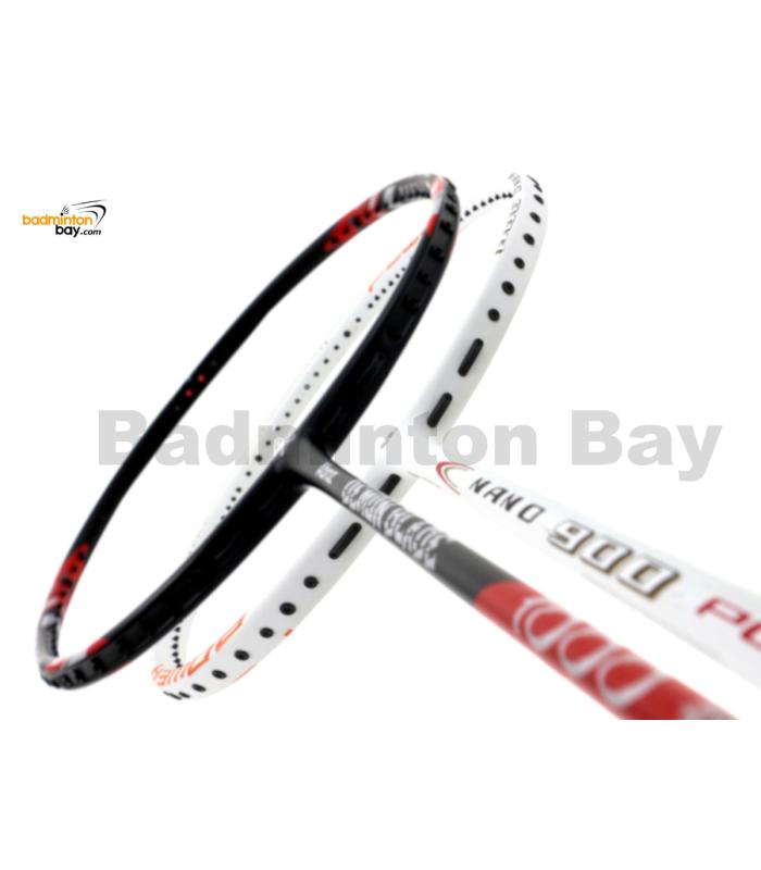 2 Pieces Deal:  Apacs Nano Power 900 White + Abroz Demon Blade 1000 Badminton Racket 