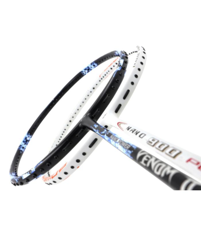 2 Pieces Deal:  Apacs Nano Power 900 White + Abroz Nano Power Venom II Badminton Racket 