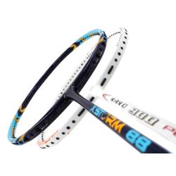 2 Pieces Deal:  Apacs Nano Power 900 White + Abroz XStorm 88 Badminton Racket 