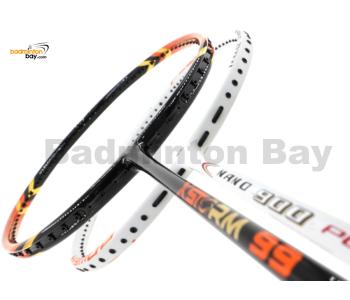 2 Pieces Deal:  Apacs Nano Power 900 White + Abroz XStorm 99 Badminton Racket 