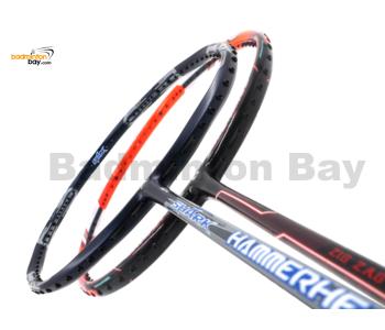 2 Pieces Deal:  Apacs Zig Zag Speed III Prime  + Abroz Shark Hammerhead Badminton Racket 