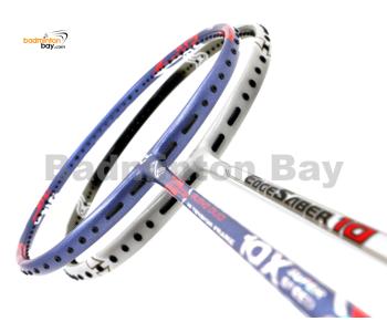 2 Pieces Deal: Apacs Blend Duo 10X (6U) + Apacs EdgeSaber 10 White (4U) Badminton Racket