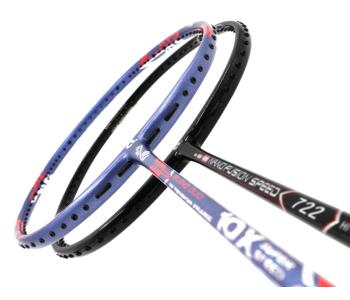 2 Pieces Deal: Apacs Blend Duo 10X (6U) + Apacs Nano Fusion 722 Speed Black (6U) Badminton Racket