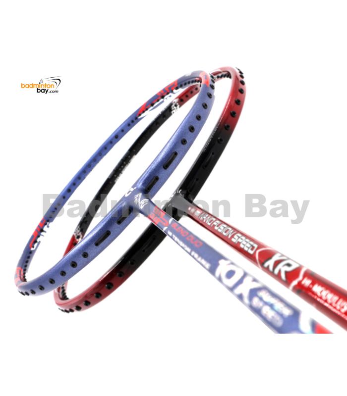 2 Pieces Deal: Apacs Blend Duo 10X (6U) + Apacs Nano Fusion Speed XR (6U) Badminton Racket