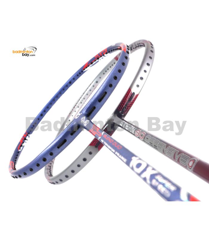 2 Pieces Deal: Apacs Blend Duo 10X (6U) + Apacs Stern 90 Offensive (6U) Badminton Racket