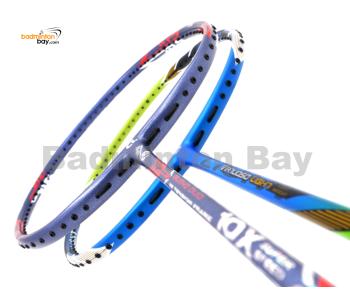 2 Pieces Deal: Apacs Blend Duo 10X (6U) + Apacs Virtuoso Light Blue Green (6U) Badminton Racket
