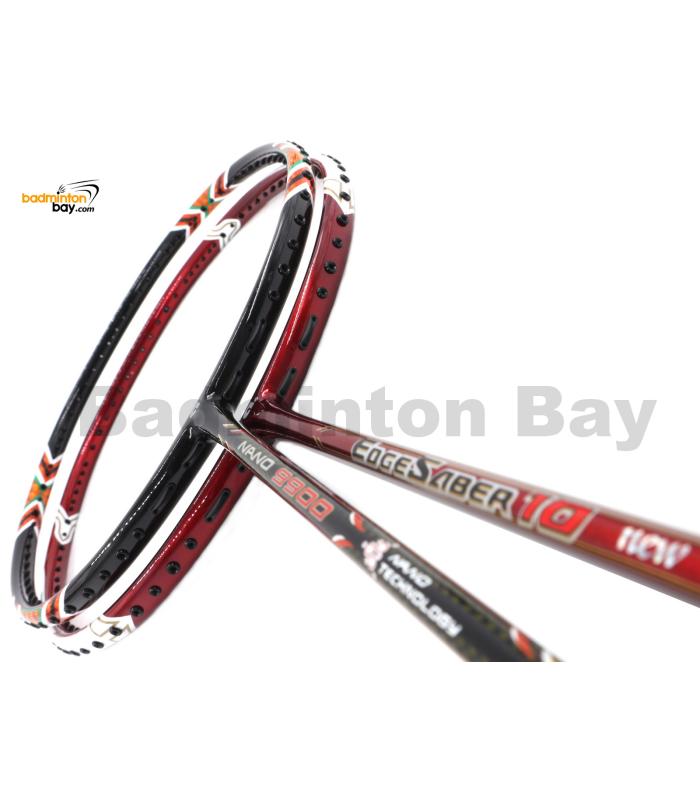 2 Pieces Deal: Apacs EdgeSaber 10 Red + Apacs Nano 9900 Badminton Racket