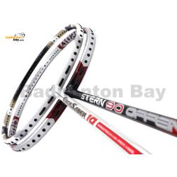 2 Pieces Deal: Apacs Stern 90 Offensive + Apacs Edgesaber 10 White Badminton Racket