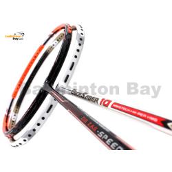 2 Pieces Deal: Apacs Zig Zag Speed III + Apacs EdgeSaber 10 White Badminton Racket