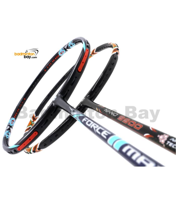 2 Pieces Deal: Apacs Force II Max Dark Grey + Apacs Nano 9900 Badminton Racket