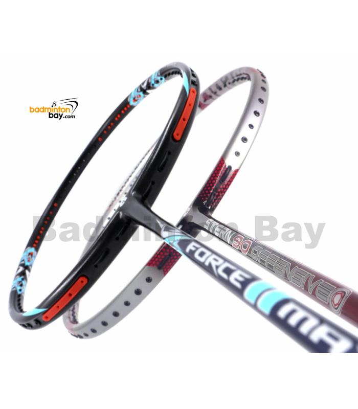 2 Pieces Deal: Apacs Force II Max Dark Grey + Apacs Stern 90 Offensive Badminton Racket