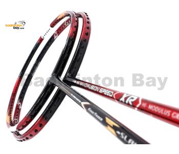 2 Pieces Deal: Apacs Nano Fusion Speed XR Black Red + Apacs Edgesaber Z Slayer Badminton Racket