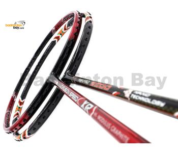 2 Pieces Deal: Apacs Nano Fusion Speed XR Black Red + Apacs Nano 9900 Badminton Racket