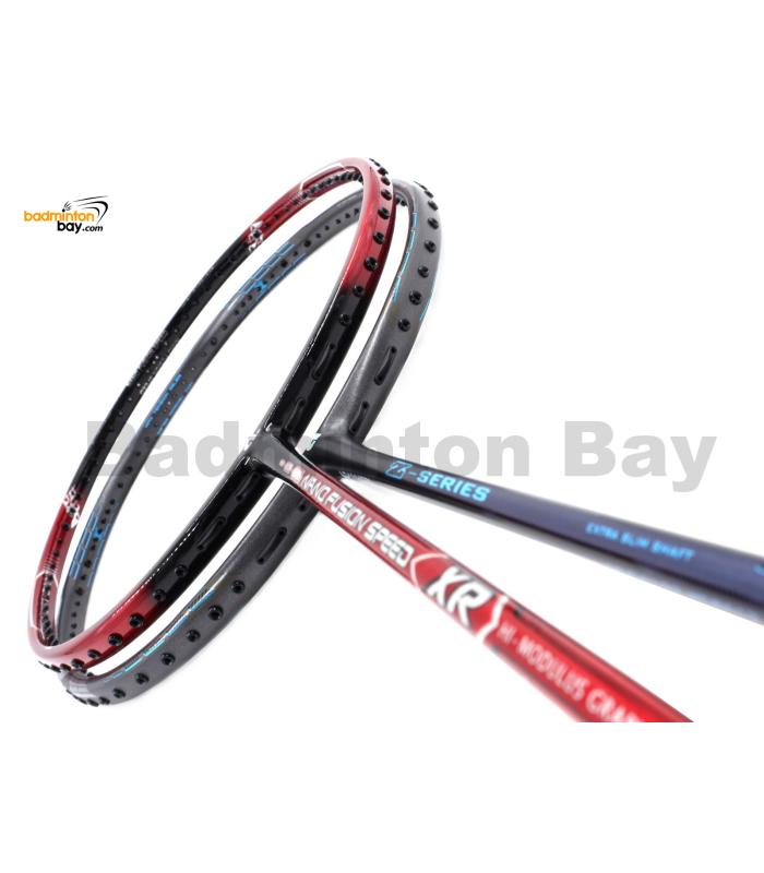 2 Pieces Deal: Apacs Nano Fusion Speed XR Black Red + Apacs Z Series Badminton Racket