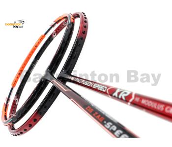 2 Pieces Deal: Apacs Nano Fusion Speed XR Black Red + Apacs Zig Zag Speed III Prime Badminton Racket